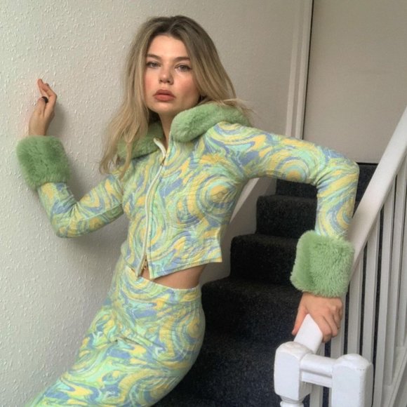 Cypress Peggy Vest - CUCUMBER - Picture 2 of 4